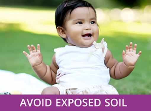 avoiding contaminated soil