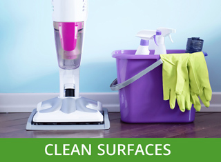 vacuum and cleaning supplies